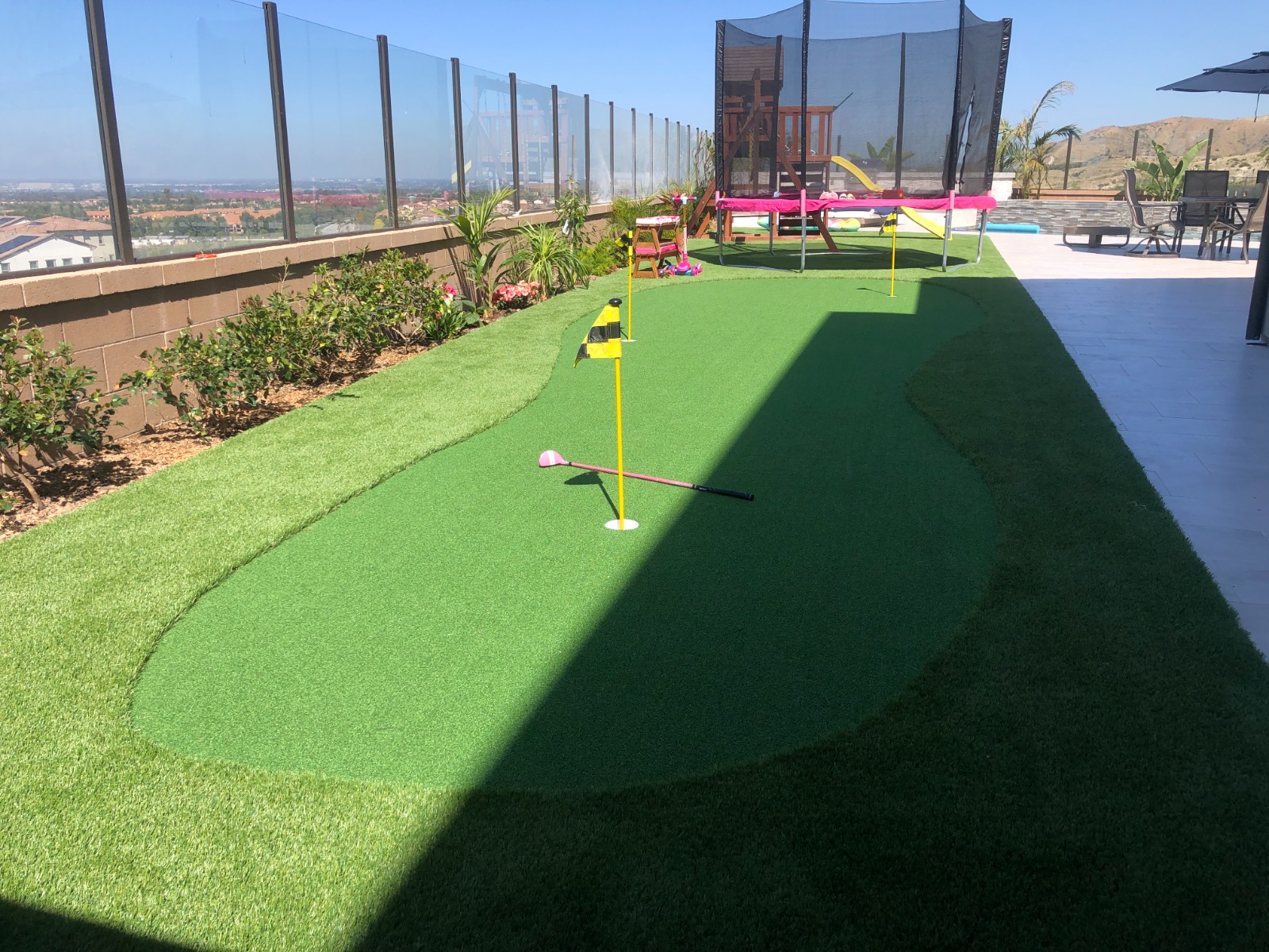 洛杉矶谷德兰庭院装修