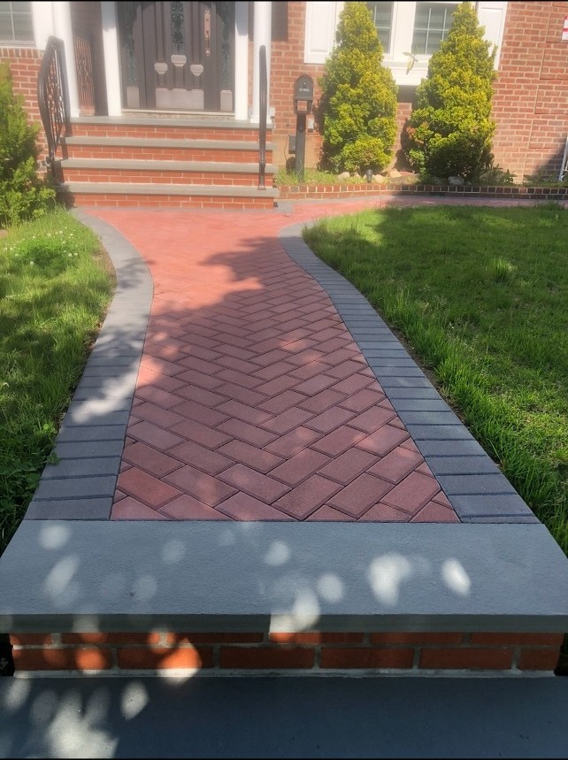 纽约庭院园林改造，砌墙地砖，水泥车道，后院平台改造，园林砍树修枝  免费估价