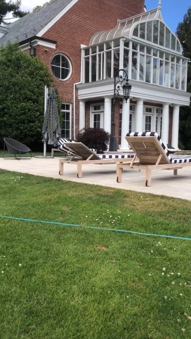 纽约庭院改造，后花院装修，庭院修枝，砌墙地砖，水泥车道，后院平台改造