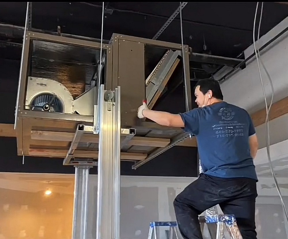 顺达冷暖 纽约HVAC 空调公司 专精冷暖空调系统维修和安装，热水炉安装，商业冰箱维修，冰库/冻库/冷箱/码柜