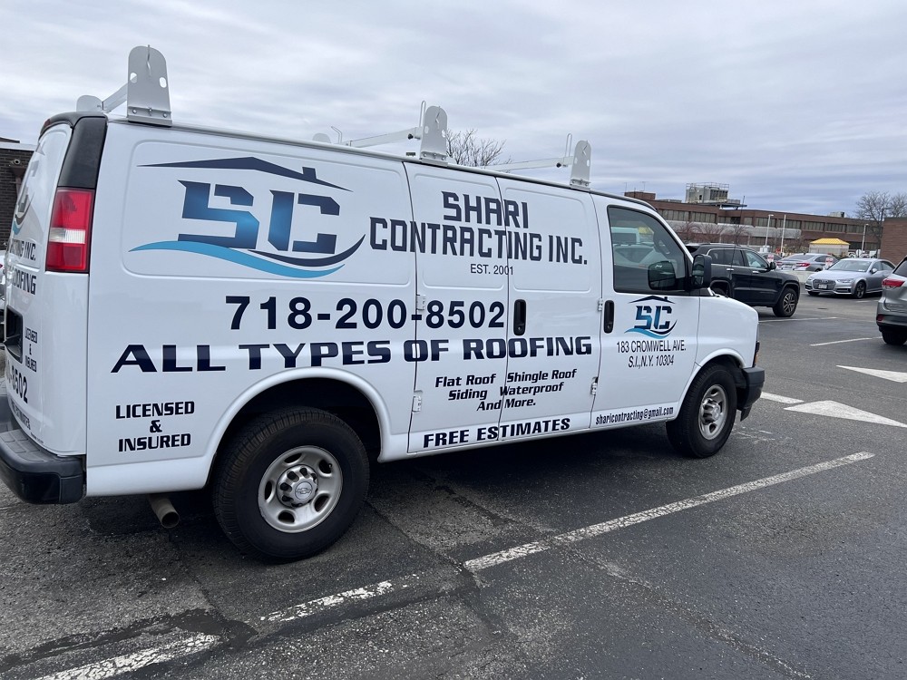 布碌伦屋顶维修推荐 Shari Contracting Inc. 专业执照屋顶公司 多类型屋顶，砖瓦橡胶板瓦片 免费上门估价