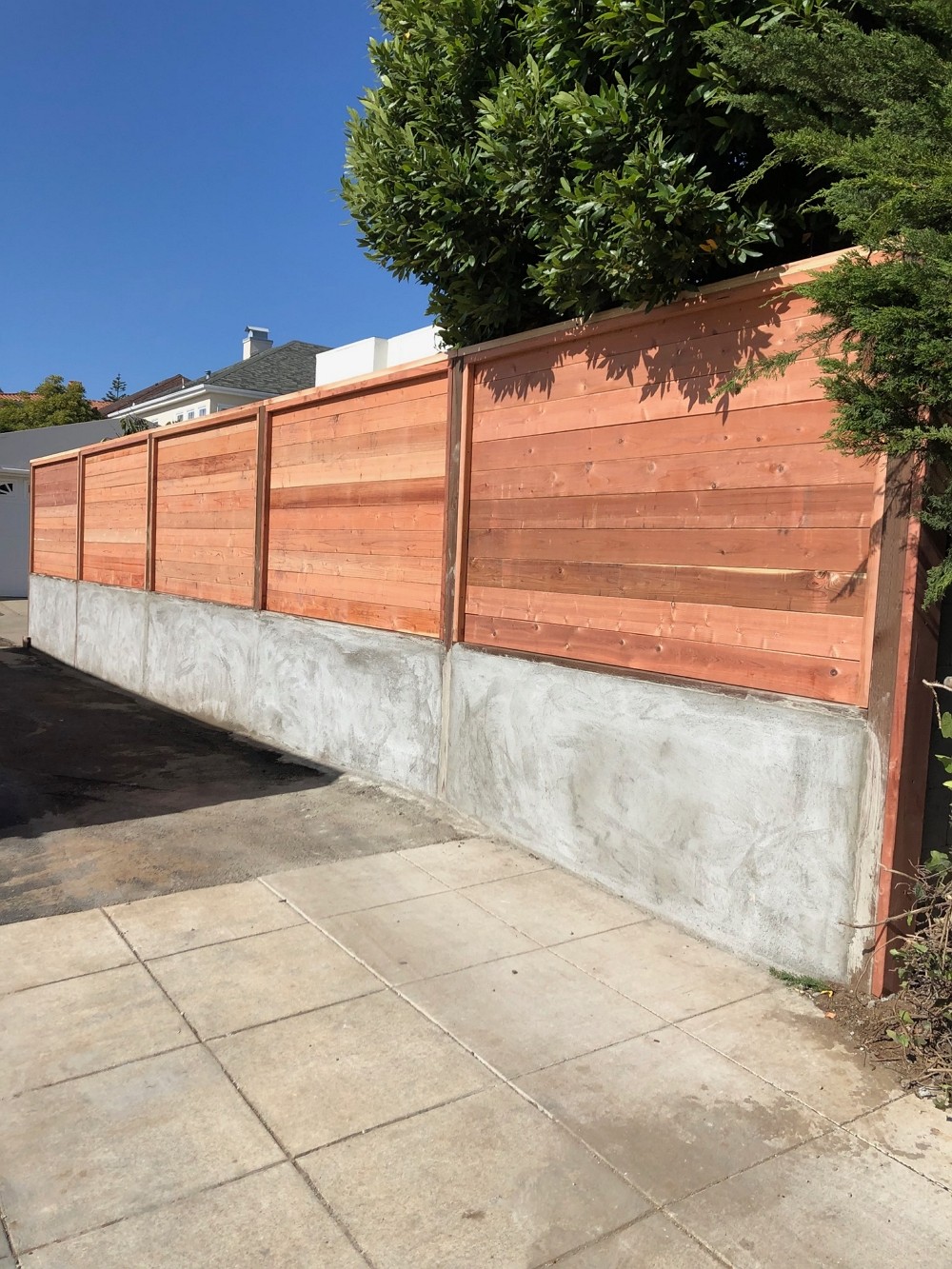 圣何塞徐记水泥 旧金山装修师傅 庭院改造 庭院围墙围栏 挡土墙 水泥车道 铺石砖石子 造草坪 免费上门估价