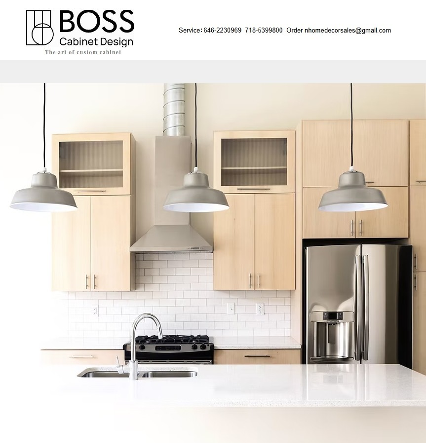 长岛定制橱柜安装, Boss Cabinet Design：全屋定制，设计，制作，安装橱柜一条龙服务，经典和现代款式多