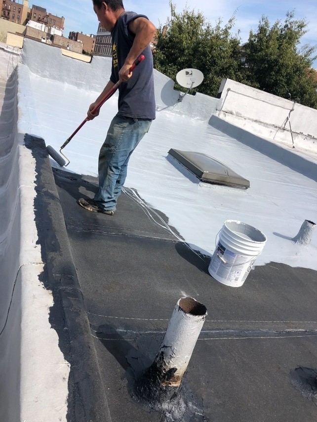 纽约布碌伦屋顶维修 翻新，屋顶修漏水 铺防水层-图1