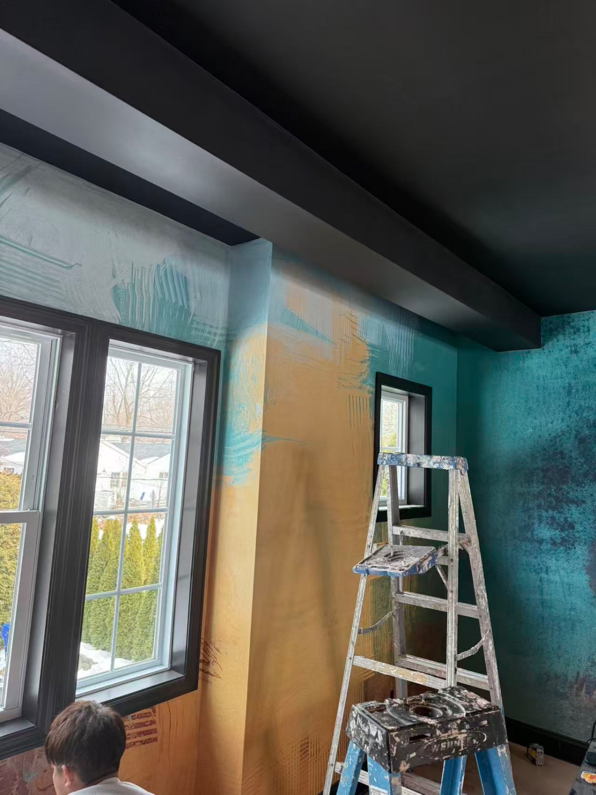 专业 无缝墙布 壁布 壁画 墙纸工艺漆 艺术墙施工