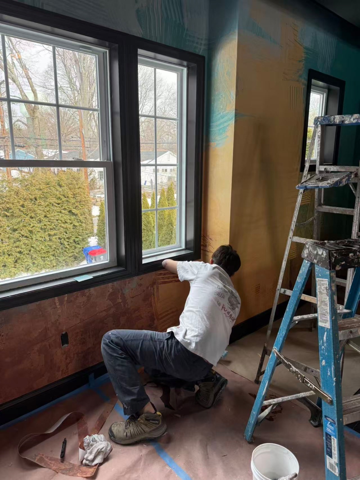 专业 无缝墙布 壁布 壁画 墙纸工艺漆 艺术墙施工