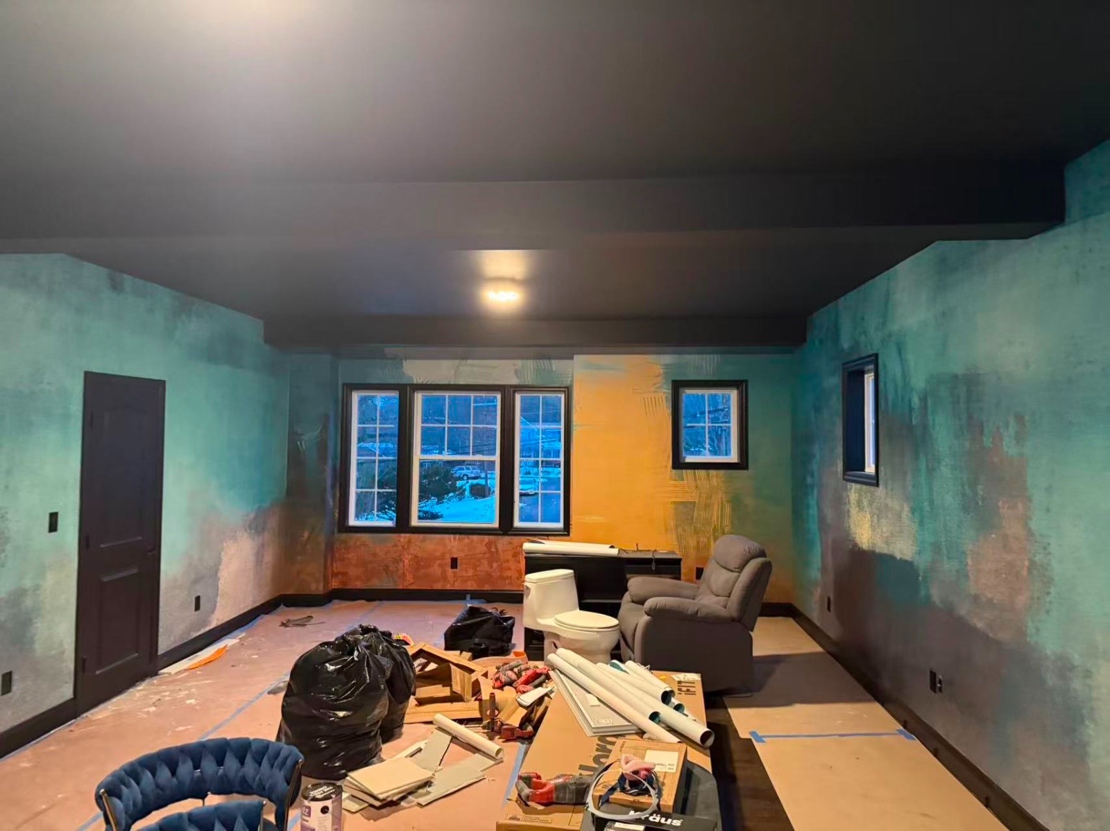 专业特效室内装修 无缝墙布 壁布壁画 墙纸工艺漆 艺术墙施工 广东江门品艺装修公司