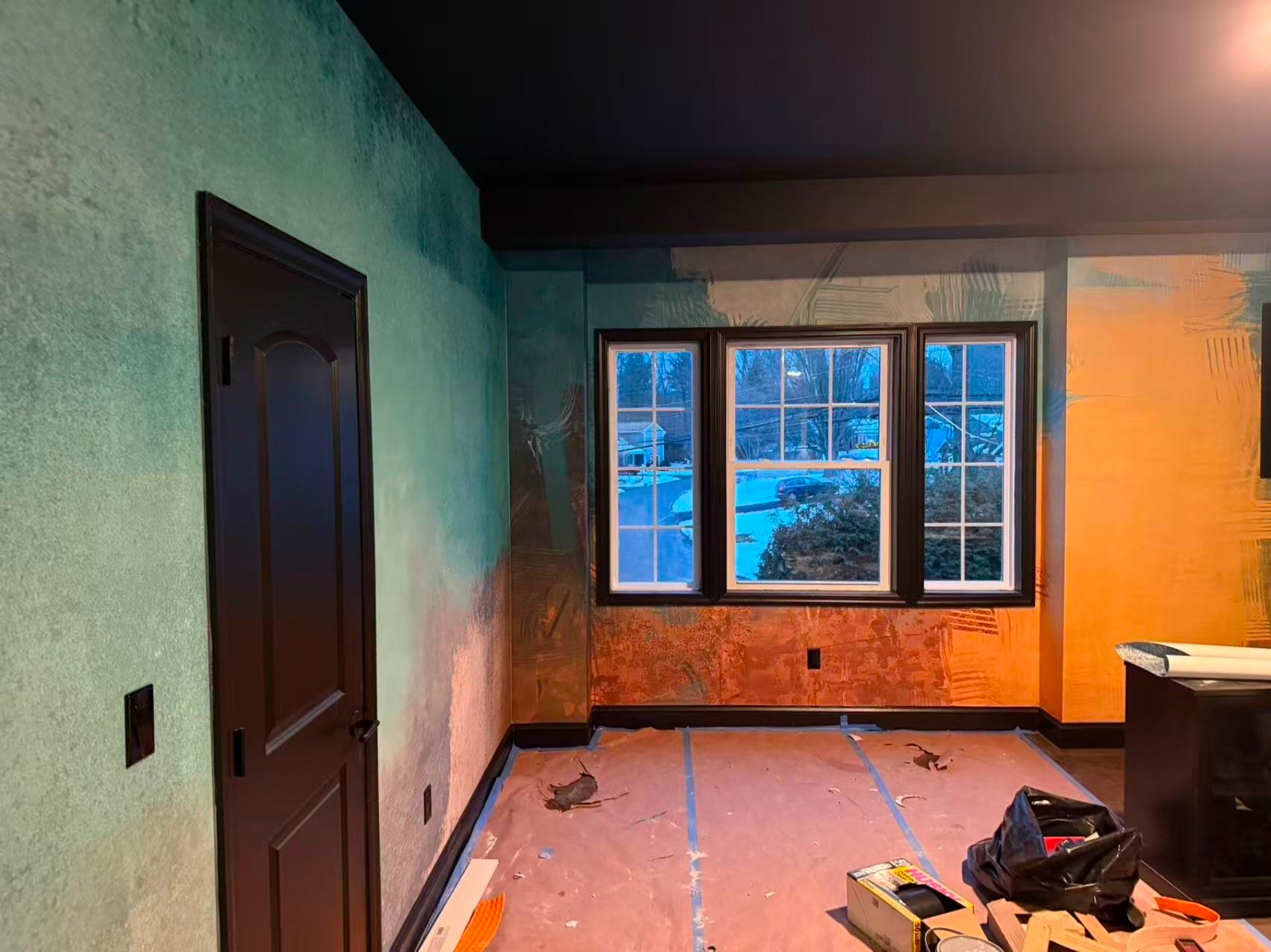 专业特效室内装修 无缝墙布 壁布壁画 墙纸工艺漆 艺术墙施工 广东江门品艺装修公司