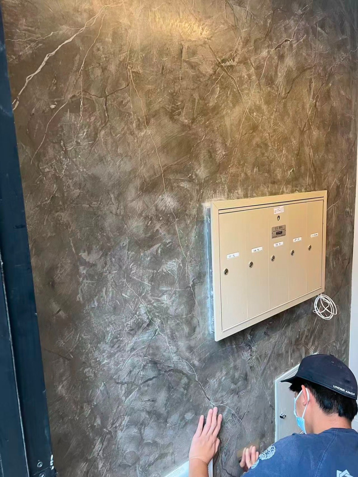 专业特效室内装修 无缝墙布 壁布壁画 墙纸工艺漆 艺术墙施工 广东江门品艺装修公司