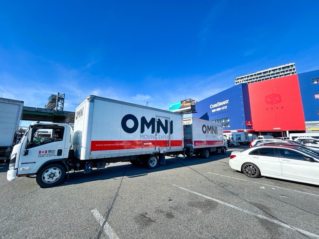 OMNI Moving 搬家公司（美国公司），纽约-佛罗里达州长途往返搬家，一站式服务，百万保险，手续齐全