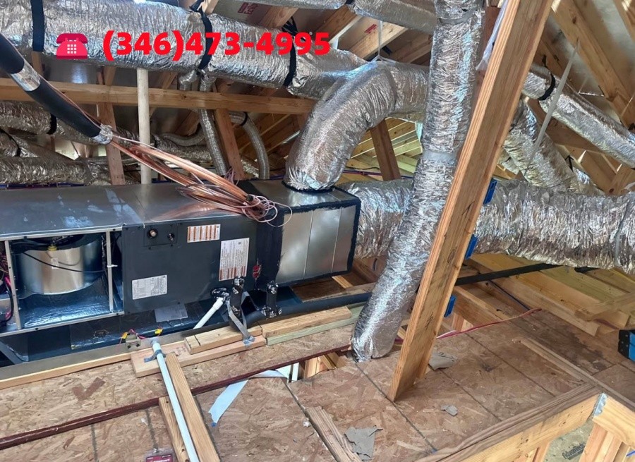 休斯顿空调维修安装—休斯顿凯利空调☎ (346)473-4995|加氟利昂，加冷媒,休斯顿华人空调师傅