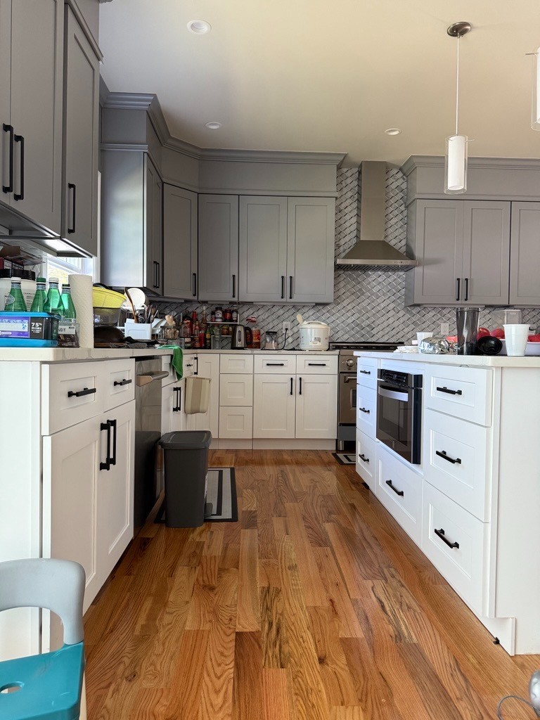 纽约家庭装修 · 餐馆装修 陈师傅现场定制橱柜｜木工瓦工一体｜厨房浴室翻新｜陈师傅家庭装修服务