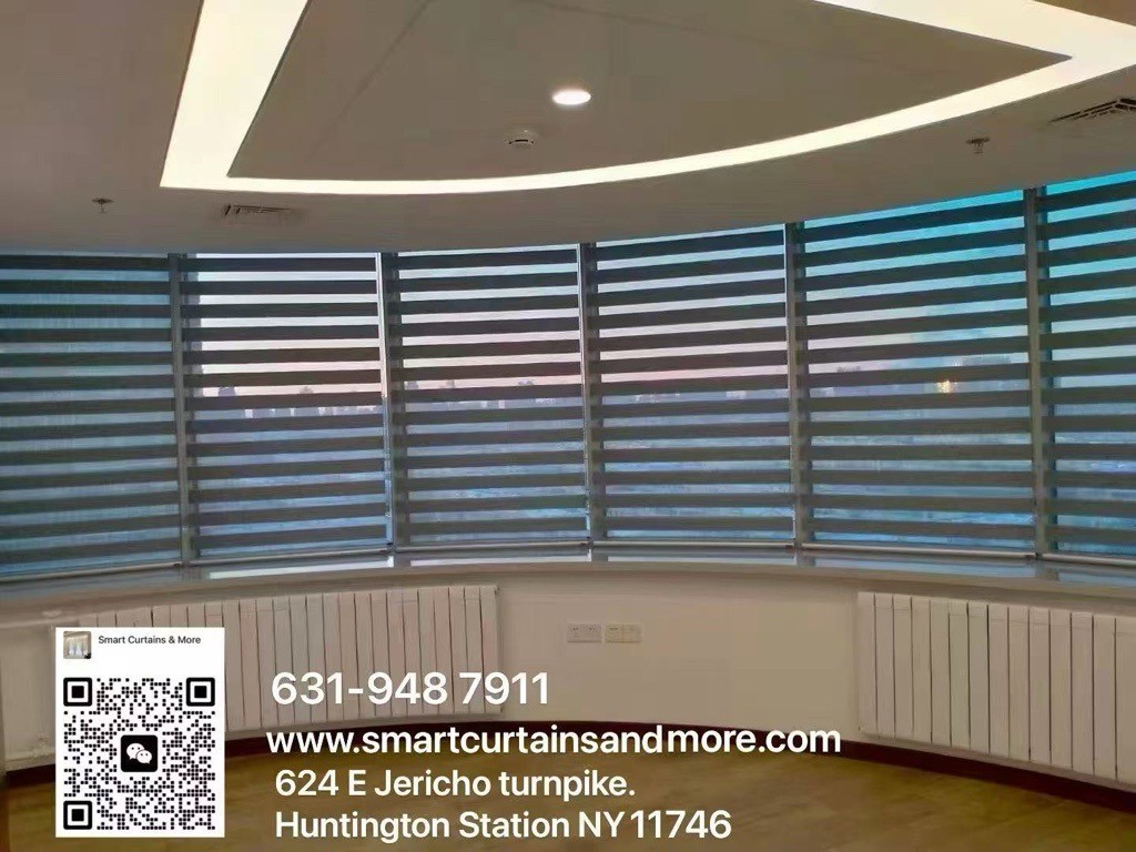 纽约长岛智能窗帘Smart Curtains-高品质定制窗帘，多种样式选择，工厂直供 · 价格更优