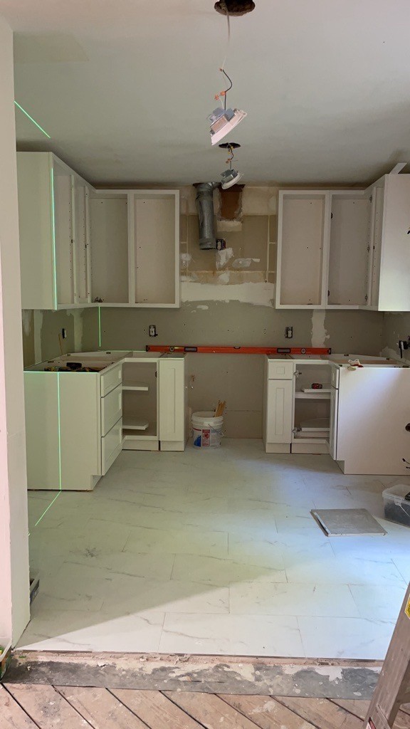 纽约曼哈顿建筑装修 住宅装修 厨房装修 安装橱柜
