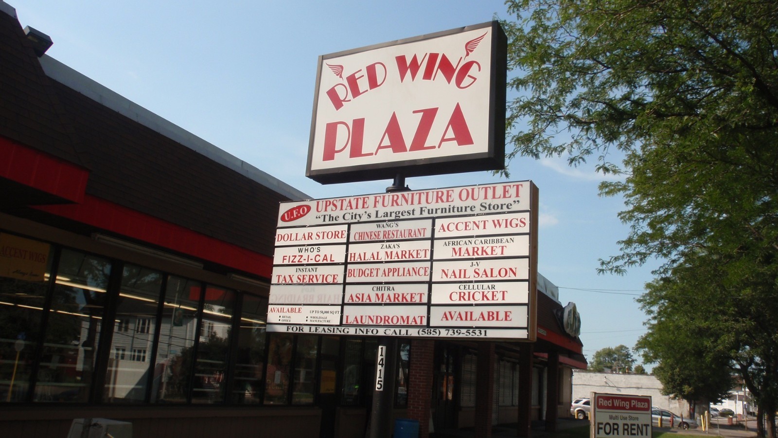 Rochester Shopping Plaza, 高额房租收入，难得商业地产投资机会！Investment property for sale