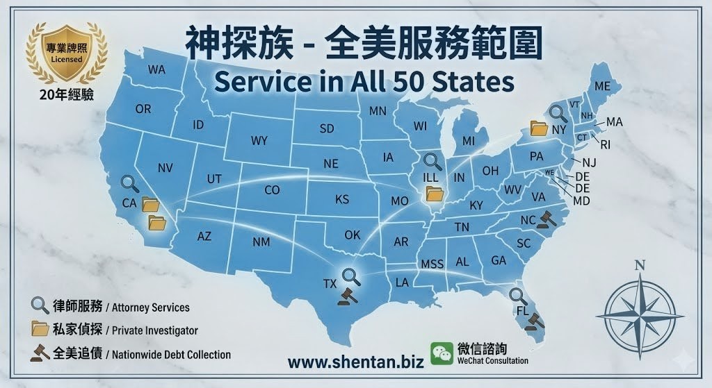 追債要債，尋人找人，背景調查，跟踪取證-图3